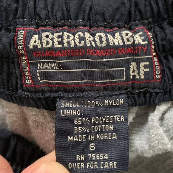 VTG 90s Abercrombie track gym pants small menâs unisex women medium large - Picture 3 of 12